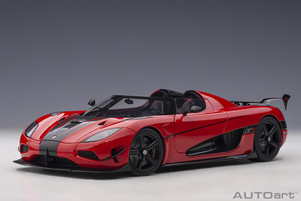 AUTOart Koenigsegg Agera RS 2015 (chilli red:carbon:black