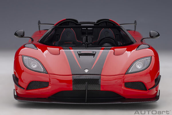AUTOart Koenigsegg Agera RS 2015 (chilli red:carbon:black