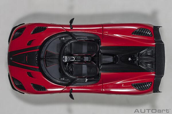 AUTOart Koenigsegg Agera RS 2015 (chilli red:carbon:black