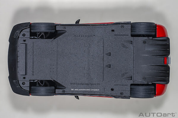 AUTOart Koenigsegg Agera RS 2015 (chilli red:carbon:black