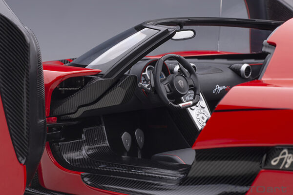AUTOart Koenigsegg Agera RS 2015 (chilli red:carbon:black