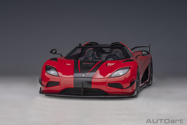 AUTOart Koenigsegg Agera RS 2015 (chilli red:carbon:black