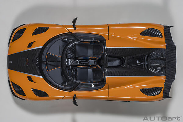 AUTOart Koenigsegg Agera RS 2015 (cone orange:carbon:black
