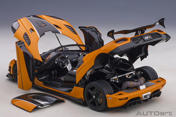 AUTOart Koenigsegg Agera RS 2015 (cone orange:carbon:black