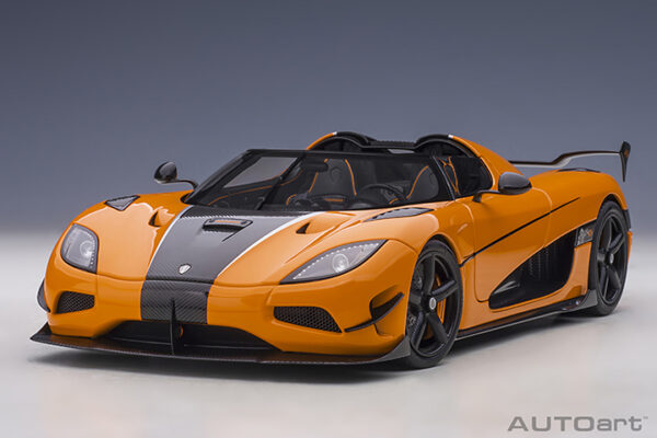 AUTOart Koenigsegg Agera RS 2015 (cone orange:carbon:black