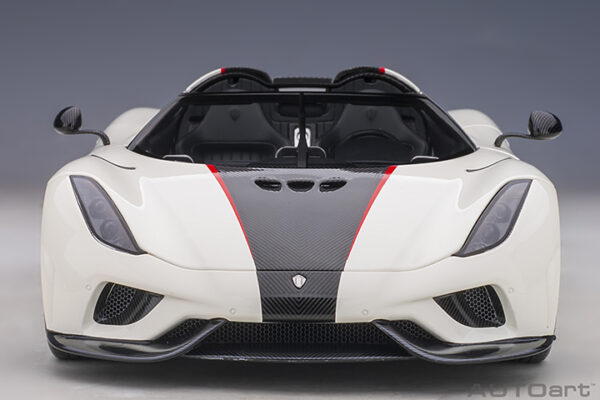 AUTOart Koenigsegg Regera 2016 (crystal white:carbon:red