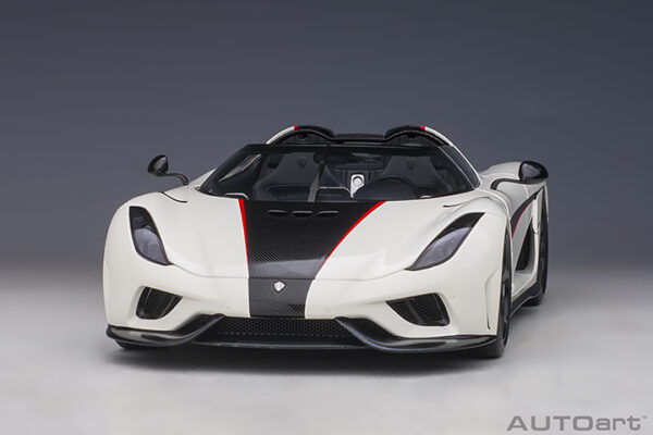 AUTOart Koenigsegg Regera 2016 (crystal white:carbon:red