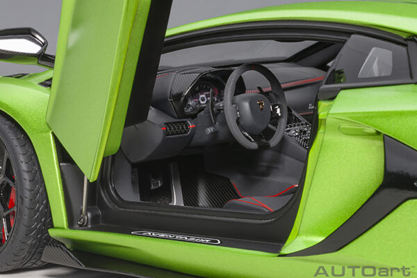 AUTOart Lamborghini Aventador SVJ 2019 (verde alceo:matt green)