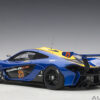 AUTOart McLaren P1 GTR (metallic blue:yellow stripes)