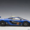 AUTOart McLaren P1 GTR (metallic blue:yellow stripes)