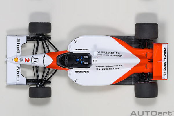 AUTOart McLAREN HONDA MP4/6 1991 G.Berger#2 (with McLaren Logo)