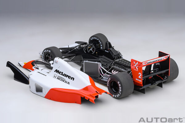 AUTOart McLAREN HONDA MP4/6 1991 G.Berger#2 (with McLaren Logo)