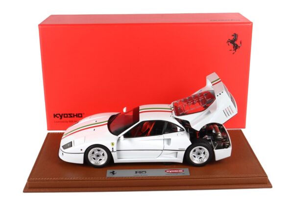 Ferrari F40 Metallic white BBR-Kyosho