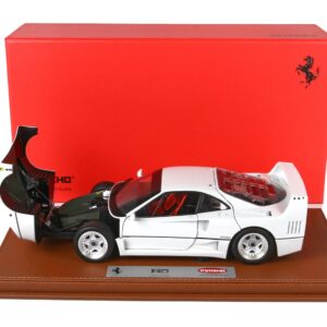 Ferrari F40 Metallic white BBR-Kyosho