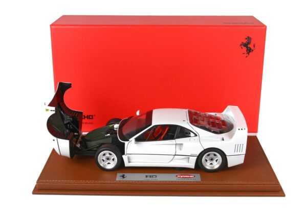 Ferrari F40 Metallic white BBR-Kyosho