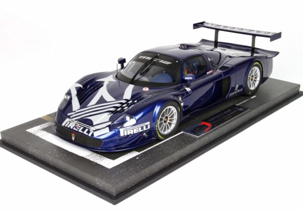 BBR Maserati MC12 Competizione Geneve Auto Show 2004 Metallic Blue Display Included – Bild 8