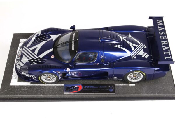 BBR Maserati MC12 Competizione Geneve Auto Show 2004 Metallic Blue Display Included – Bild 6