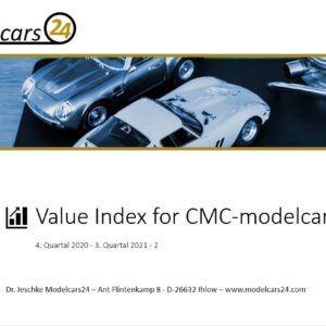 CMC Value Index for collector modelcars modelcars24