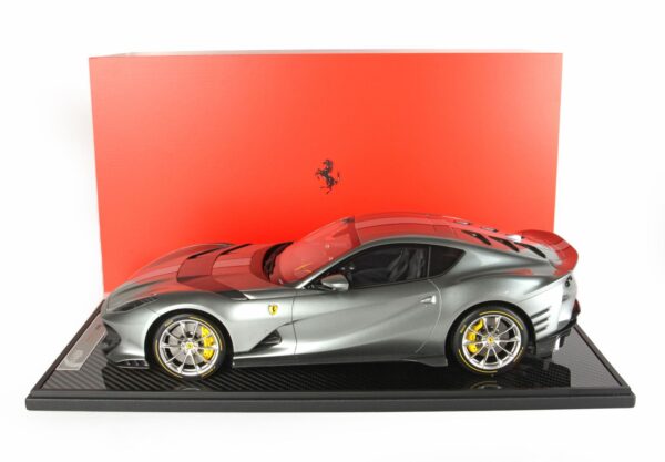 BBR Ferrari 812 Competizione 1:12 silber one of 49