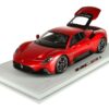 BBR Maserati MC20 Metallic Red Vincente mit Vitrine – Bild 3