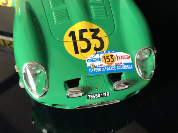 CMC Ferrari 250 GTO David Piper #153 M-250, 4th OA, 1962 Tour de France Chassis 3767GT, Limited Edition 2200 – Bild 11