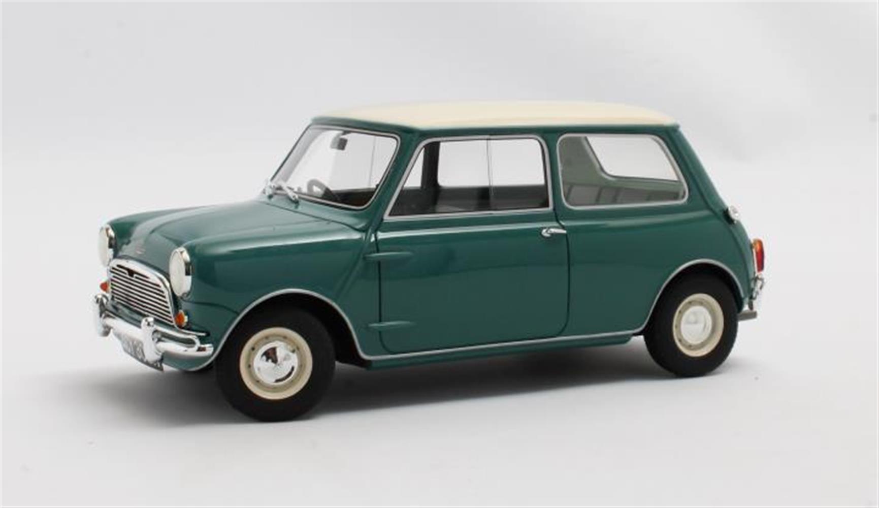 Cult Scale Austin Mini Cooper MK1 blue/white'61-'63