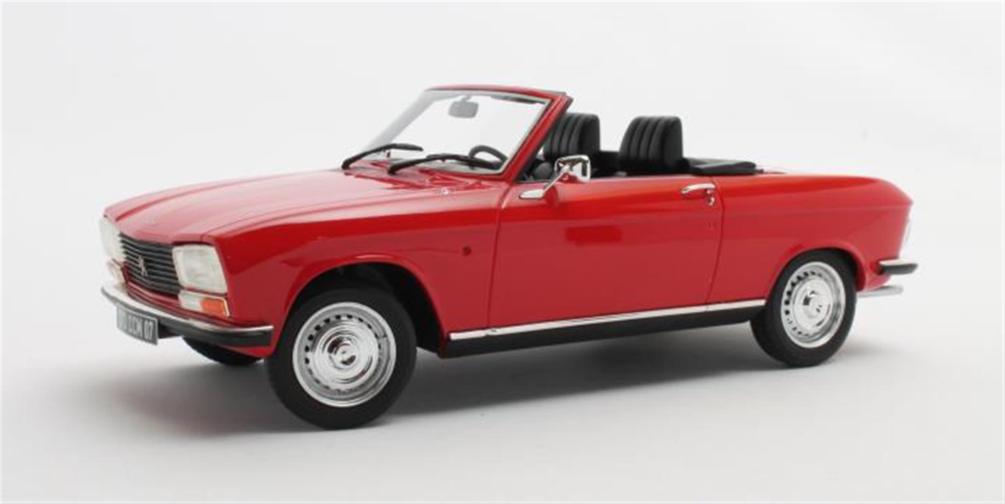 Cult Scale Peugeot 304 cabrio 1973 red