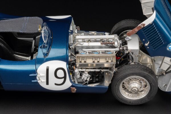 CMC Jaguar C Type, Goodwood Members Meeting, 1954, Jimmy Stewart #19 (Blau) Limitiert auf 1500 Stück – Bild 5