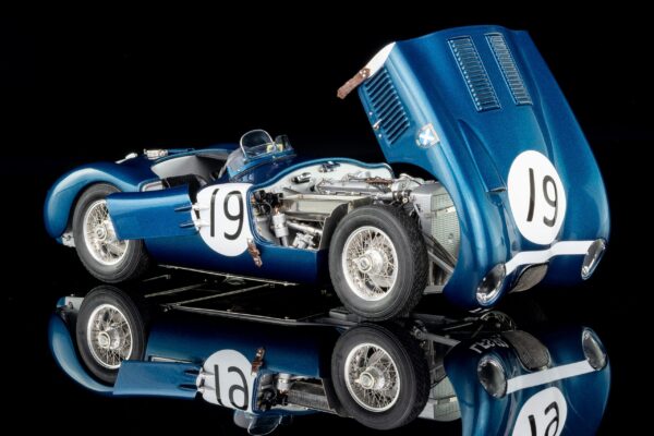 CMC Jaguar C Type, Goodwood Members Meeting, 1954, Jimmy Stewart #19 (Blau) Limitiert auf 1500 Stück – Bild 8