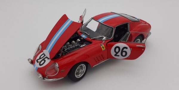CMC Ferrari 275 GTB/C, 24h Frankreich 1966, Biscaldi/de Bourbon-Parme, #26 – Bild 5