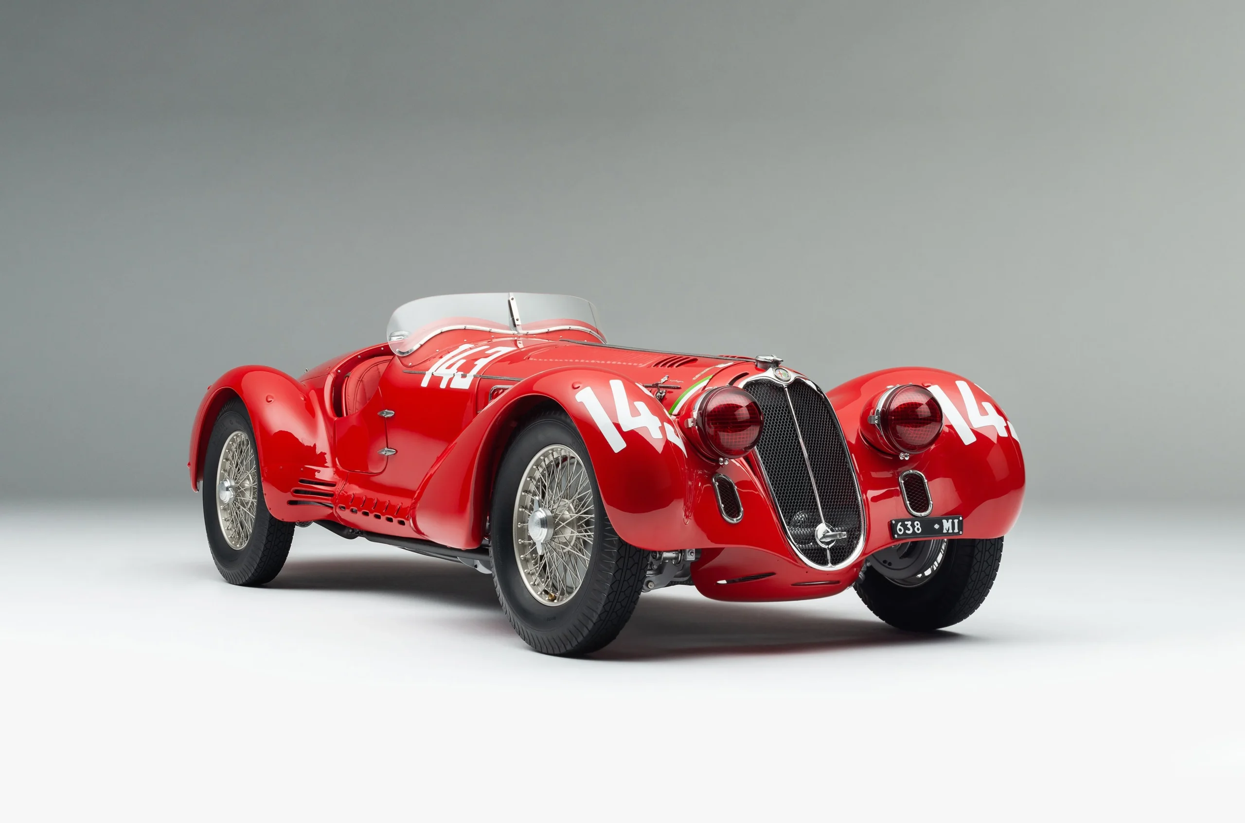 Amalgam Alfa Romeo 8C 2900 - Mille-Miglia-Sieger 1938 | Limitierte Auflage – Bild 4