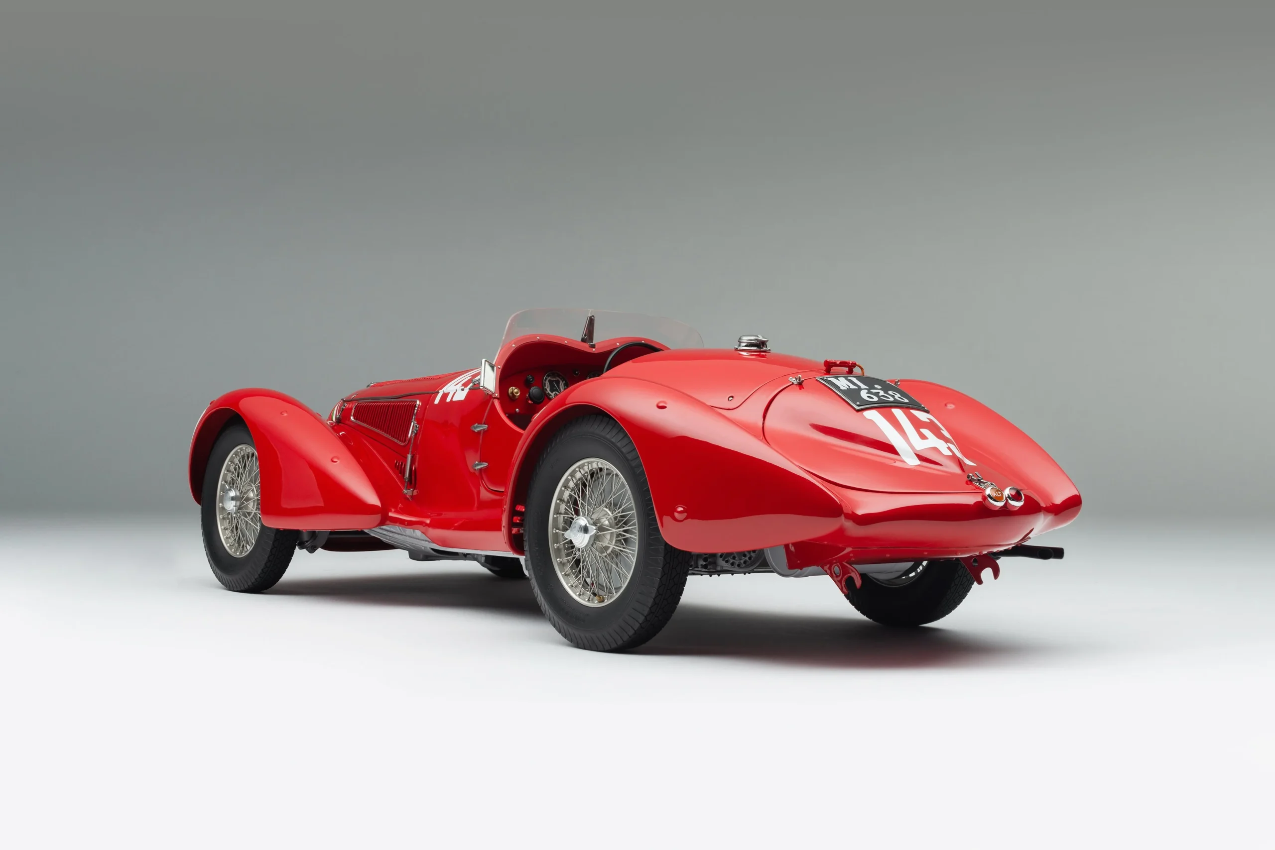Amalgam Alfa Romeo 8C 2900 - Mille-Miglia-Sieger 1938 | Limitierte Auflage – Bild 8