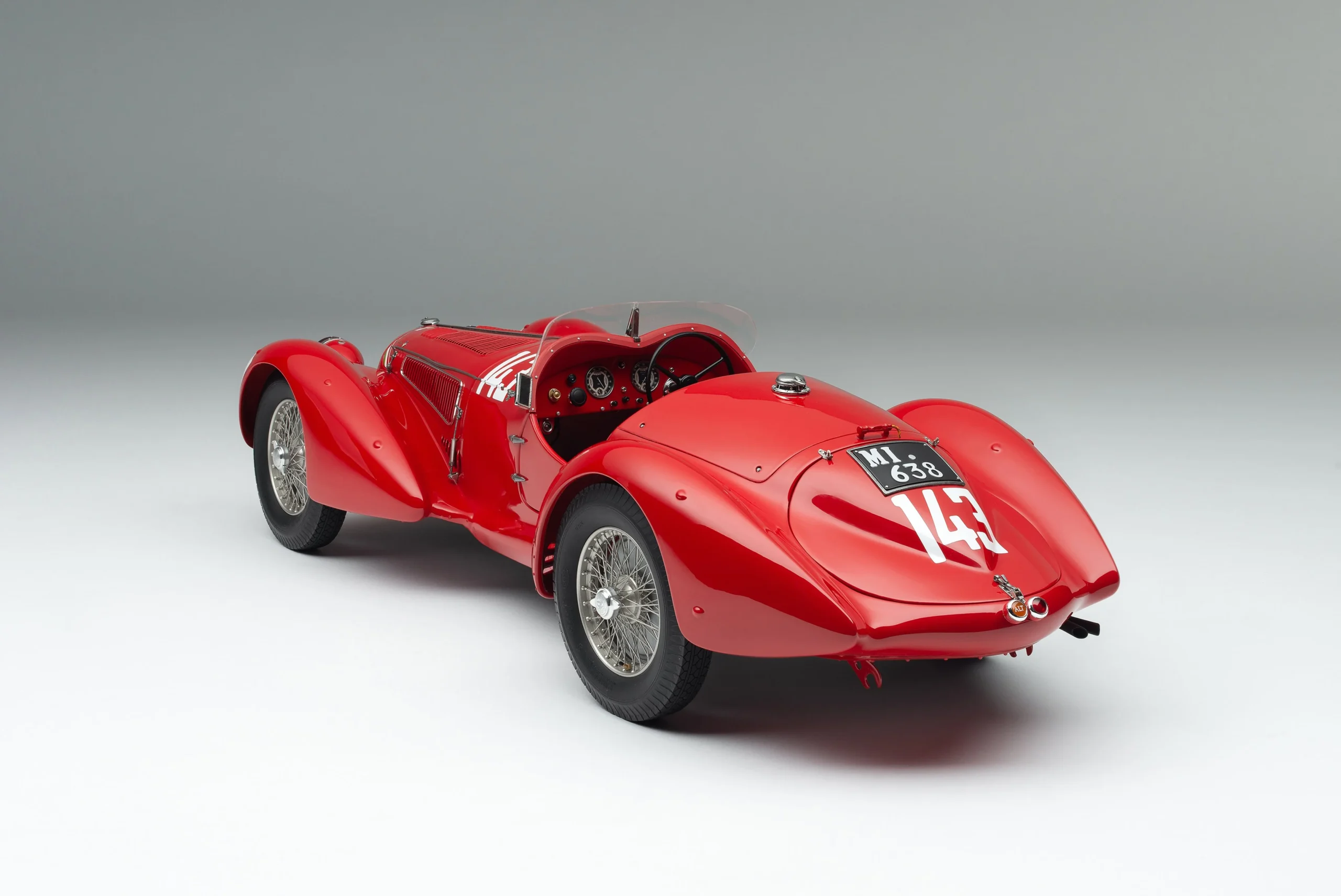 Amalgam Alfa Romeo 8C 2900 - Mille-Miglia-Sieger 1938 | Limitierte Auflage – Bild 9