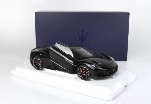 BBR Maserati MC20 Black Enigma Diecast one of 200