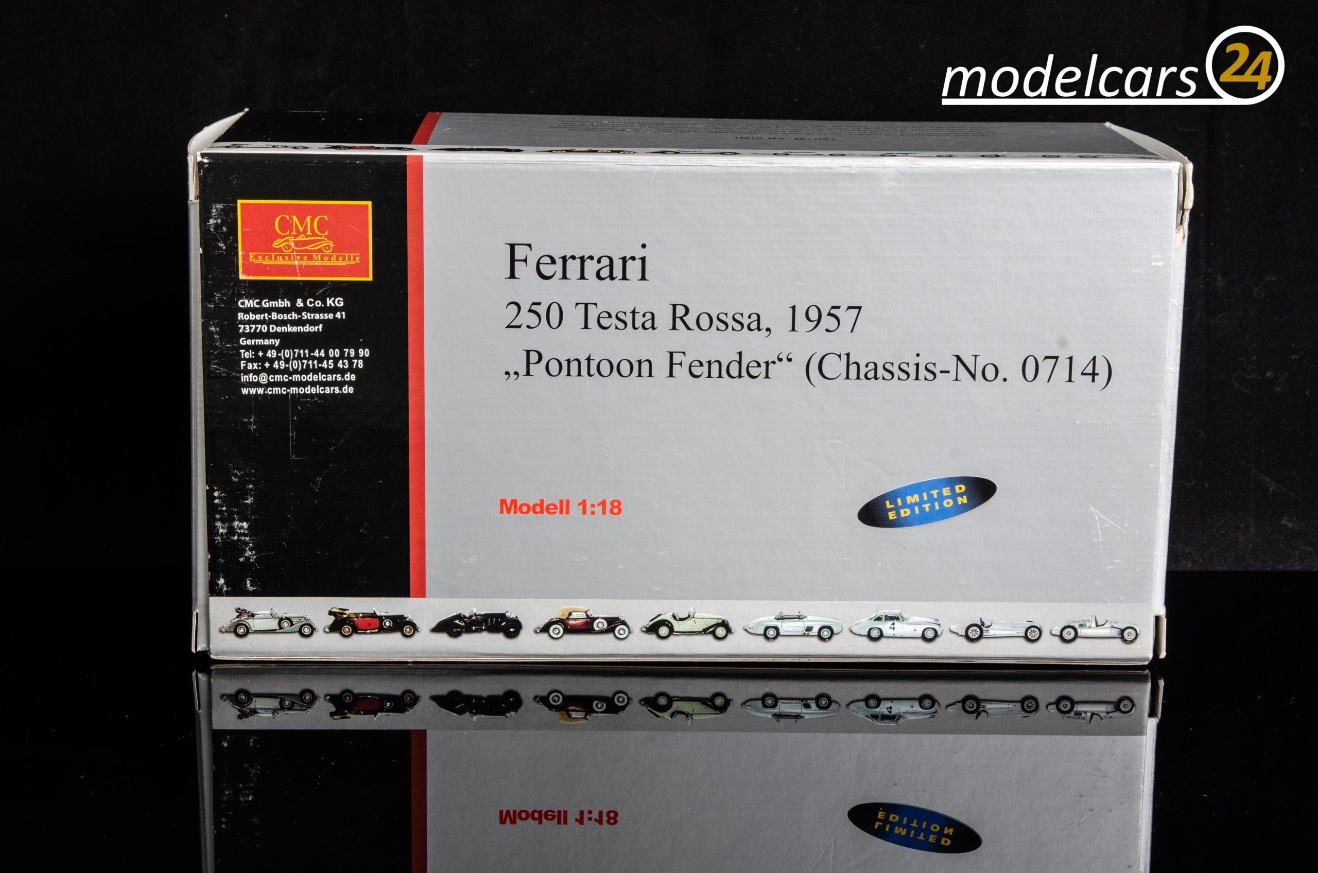 CMC Ferrari 250 Testa Rossa Pontoon Fender, Chassis 0714, #DM124, 1958 – Bild 23