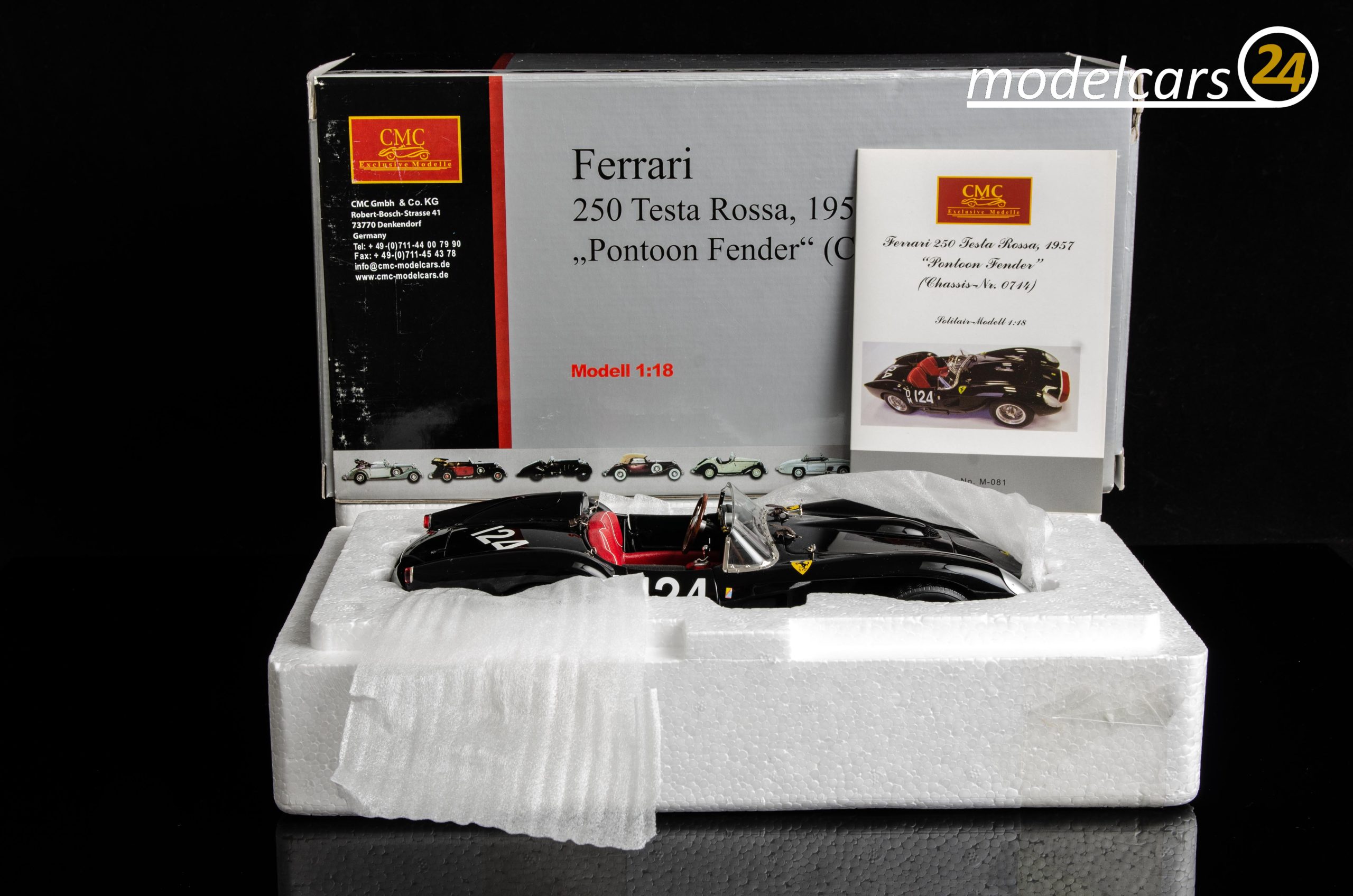 CMC Ferrari 250 Testa Rossa Pontoon Fender, Chassis 0714, #DM124, 1958 – Bild 22