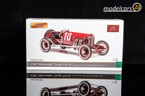 CMC Mercedes Targa Florio, 1924, rot #10, Christian Werner / Karl Sailer 1. Sieger – Bild 2