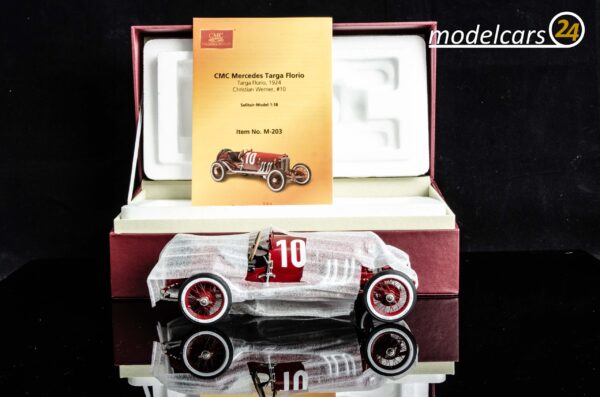 CMC Mercedes Targa Florio, 1924, rot #10, Christian Werner / Karl Sailer 1. Sieger – Bild 4
