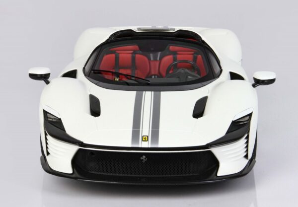 BBR Ferrari Daytona SP3 Icona Series Matt Metallic Italian White – Bild 2