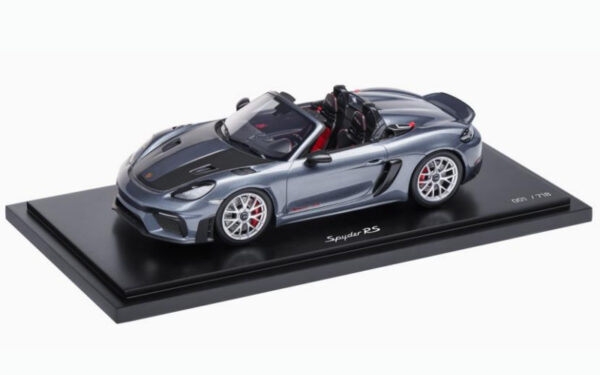 Porsche Industrial Porsche 718 Spyder RS vanadium grey 1:18 - Limited to 718 pieces