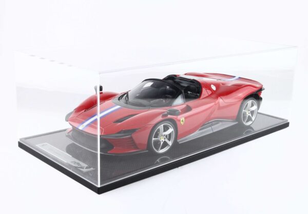 BBR Ferrari Daytona SP3 Serie Icona Red Corsa - Open Roof 1:12 – Bild 5