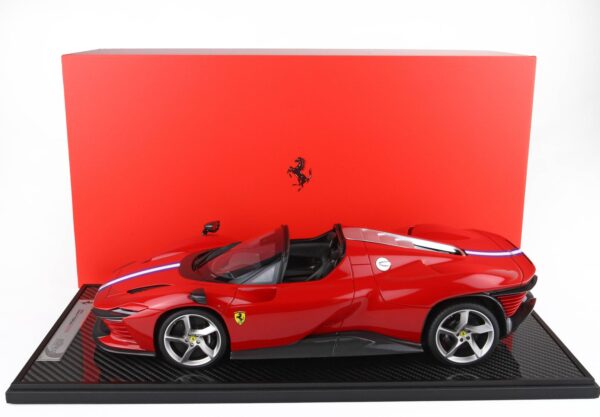 BBR Ferrari Daytona SP3 Serie Icona Red Corsa - Open Roof 1:12