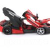 BBR Ferrari LaFerrari TEST 2012 Open Diecast Rosso Corsa 322 And Matt Black EXCLUSIVE BBR – Bild 6
