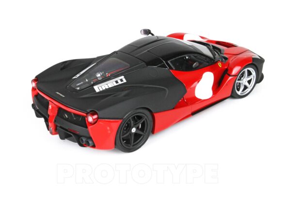 BBR Ferrari LaFerrari TEST 2012 Open Diecast Rosso Corsa 322 And Matt Black EXCLUSIVE BBR – Bild 3