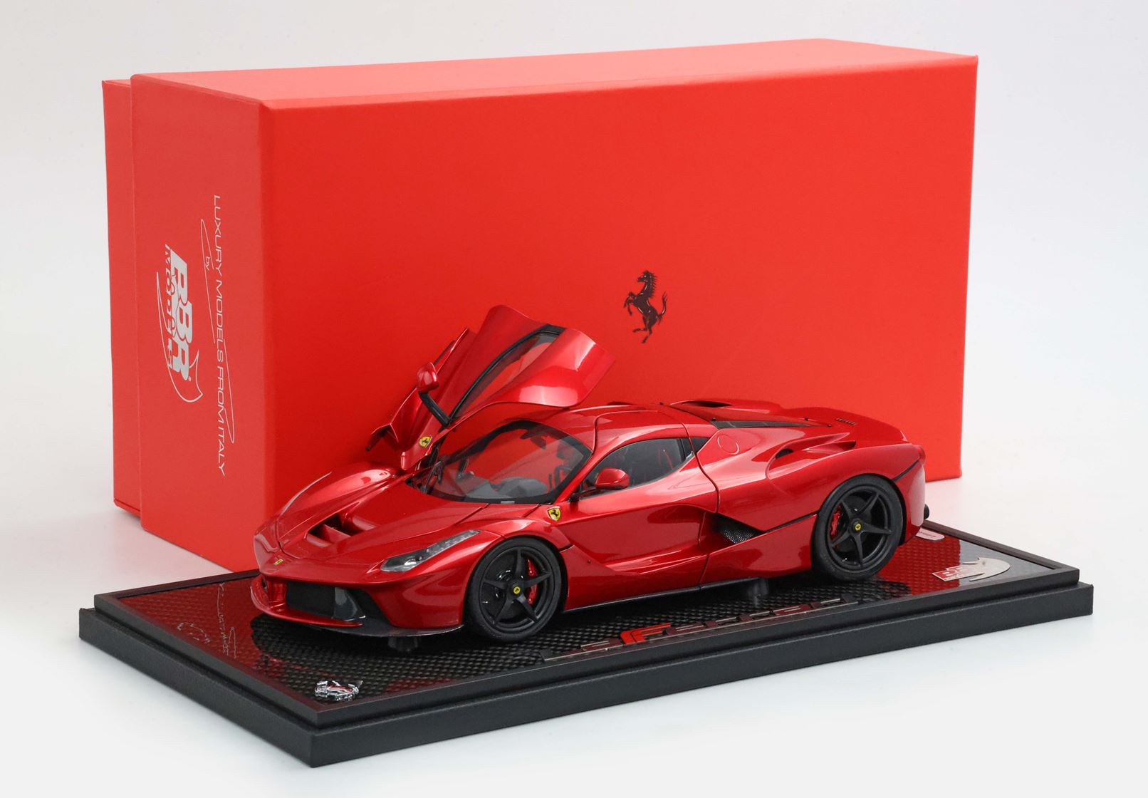 BBR Ferrari LaFerrari 2012 open diecast red
