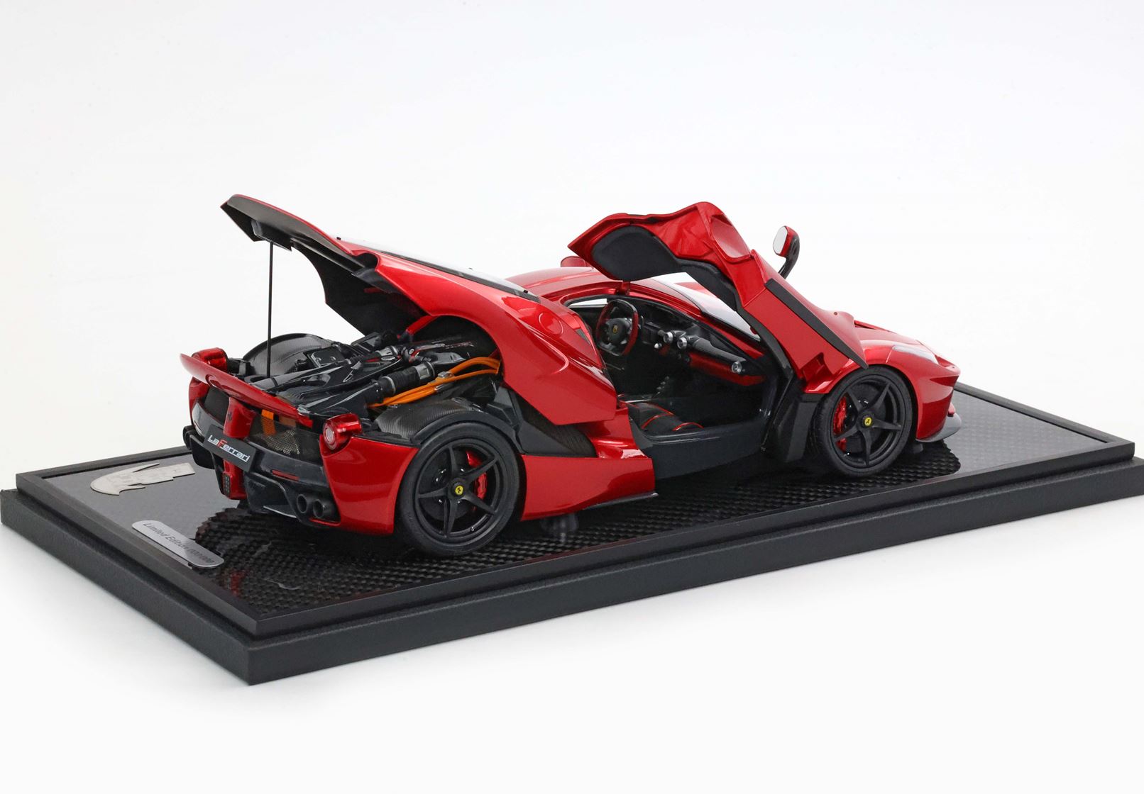 BBR Ferrari LaFerrari 2012 open diecast rosso F1 2007 - 1/18 - Image 2