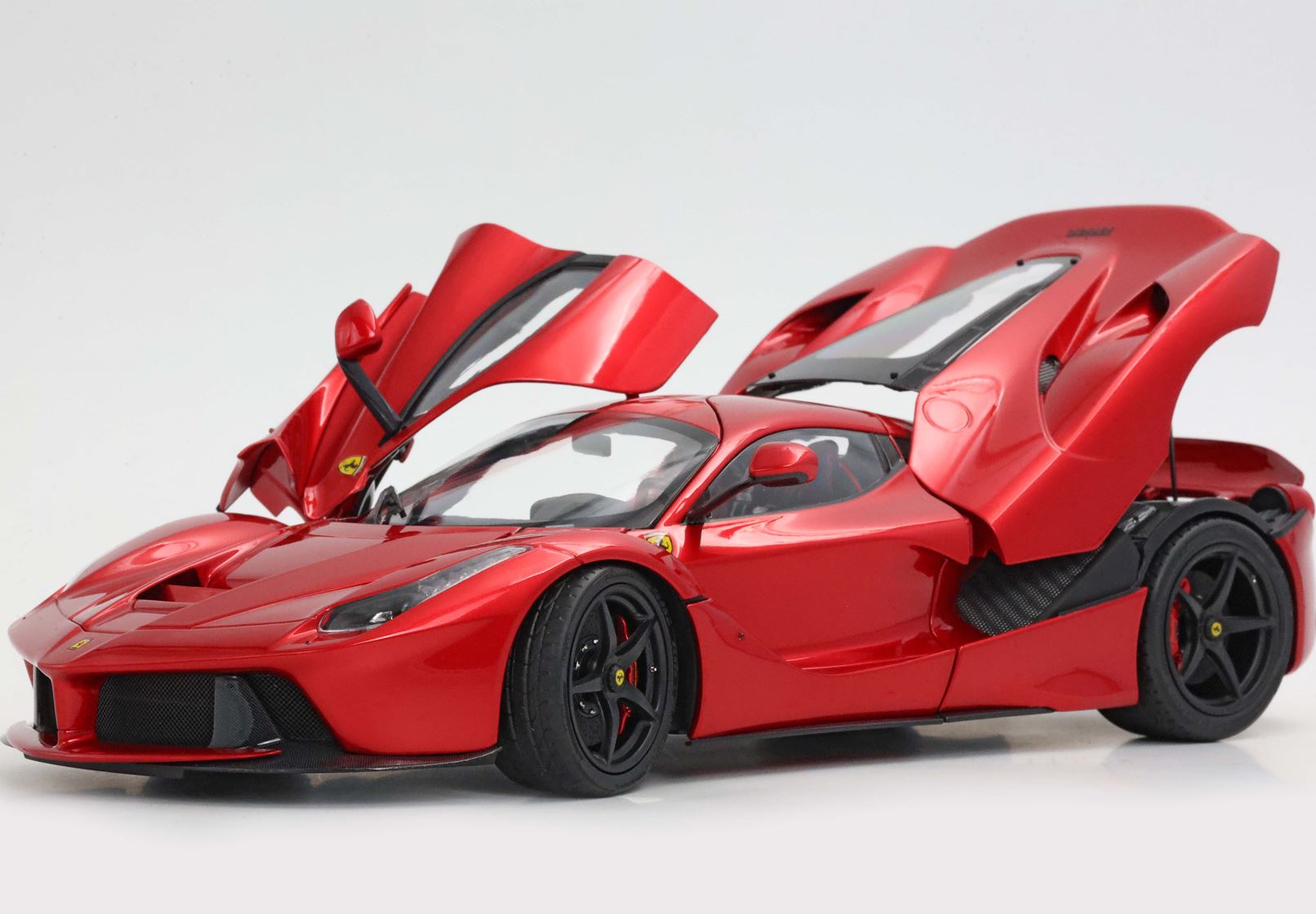 BBR Ferrari LaFerrari 2012 open diecast rosso F1 2007 - 1/18 - Image 10