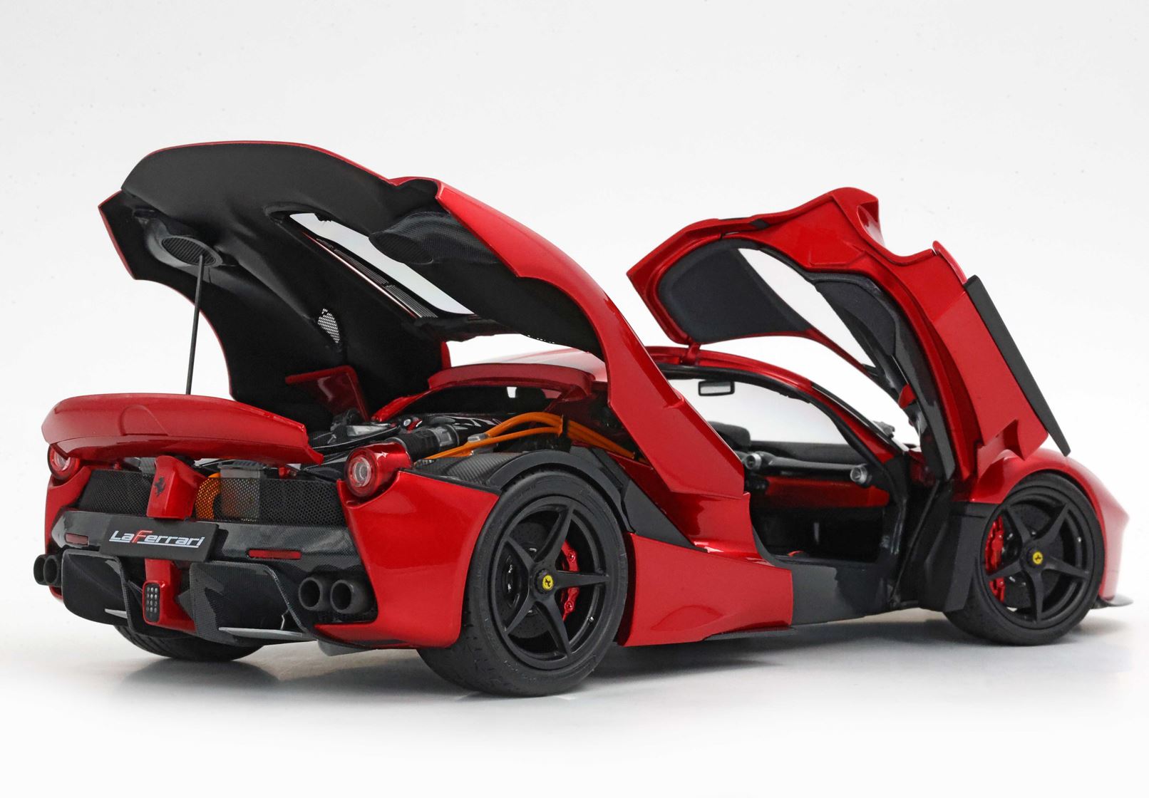 BBR Ferrari LaFerrari 2012 open diecast rosso F1 2007 - 1/18 - Image 9