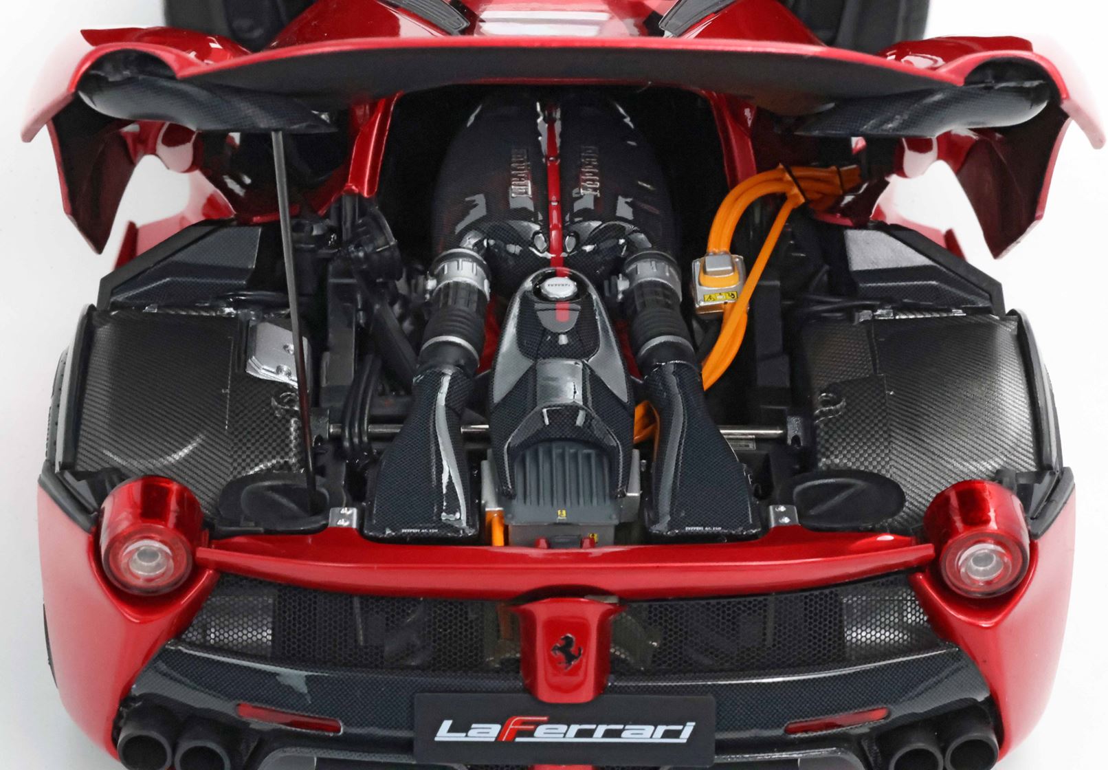 BBR Ferrari LaFerrari 2012 open diecast rosso F1 2007 - 1/18 - Image 5
