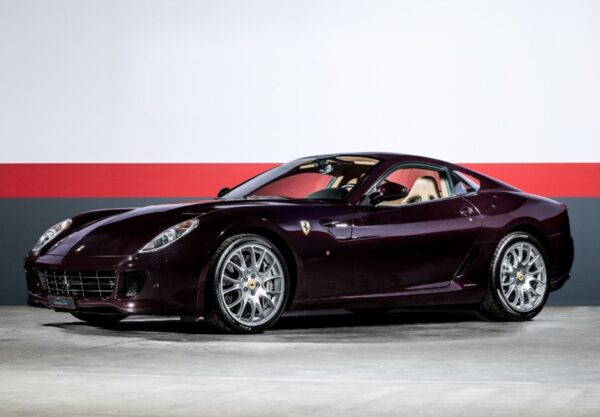 BBR FERRARI 599 GTB FIORANO 2006 Manual Gear Violet cuoio color